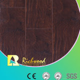 Household 8.3mm Embossed V-Grooved Waxed Edged Laminate Floor