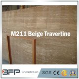 Natural Beige Travertine Marble Floor Tile for Fireplace, Carved, Distributor