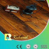 Commercial 12.3mm E1 HDF AC3 Embossed Oak V-Grooved Laminate Floor