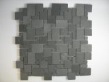 Black Grey Basalt Mosaic Tiles