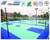 Rubber Flexible Basketball Floor, Spu Sports Flooring for Bastketball Court