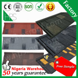 Soncap Certificate Lightweight Roofing Material Stone Coated Metal Roofing Shingles