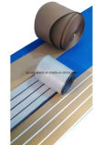 Aqualand Wood Plastic Composite Flexible Teak/Boat Decking/Synthetic Teak Flooring