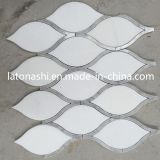 ODM Design White Marble Mosaic Wall Tile for Interior Decoration