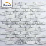 Decorating Wall Carrara White Bathroom Hexagon Marble Mosaic Wall Tile