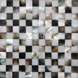 Freshwater Shell and Black Lip Mop Shell 15*15 Mosaic Tile