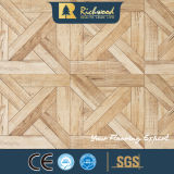 8.3mm E1 HDF AC3 HDF Woodgrain Texture Teak Waterproof Laminate Floor