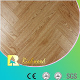 Commercial 8.3mm Embossed Hickory Waxed Edged Laminated Flooring