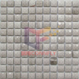 Diamond Shape Wood Pattern Marble Mosaic Tiles (CFS1129)