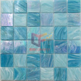 Green Blue Latest New Glass Swimming Pool Mosaic Tiles (CSJ119)