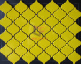 Yellow Color Flower Shape Ceramic Made Mosaic Tile (CST141)