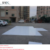 Portable Wooden 4FT X 4FT Polished White and Black Dance Floor for Rental