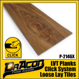 CE Certified Click Lock PVC Vinyl Floor Tiles (P-2146)