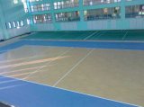 Indoor/Outdoor PVC Sports Floor for Basketball Wooden Pattern