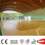 Wearable Maple Indoor Basketball PVC Flooring Roll Wood Pattern 6.5mm