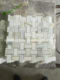 Chinese Factory Supply Calacatta Gold Marble Mosaic with Different Beautiful Designs for Floor Wall Decoration