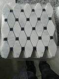 Carrara Bianco Long Octagon Marble Mosaic and Tile