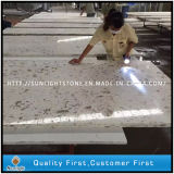 Polished White Colors Artificial Quartz Stone for Slabs and Tiles