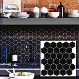 Best Wholesale Backsplash Mosaic Black Hexagon Mosaic Pattern