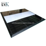 Rk Fashionable Black and White Dance Floor for Wedding
