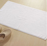100%Cotton Plain White Hotel Bath Mat Floor Towel