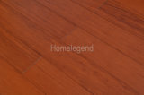 Orange Color Carbonized Strand Woven Bamboo Flooring UV Lacquer Smooth