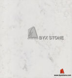 White Carrara Stone Quartz for Slab, Countertop, Tile