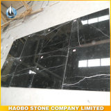 Nero Marquina Polished Marble Tiles for Flooring and Walling