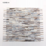 Bathroom Wall Decoration Colors Linear Glass Mosaic Tile for Sale