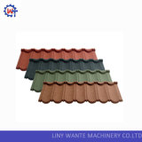 Durable Color Sand Surface Stone Chips Coated Metal Roof Tiles