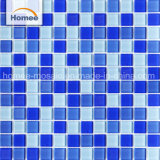 Popular 23X23 waterproof Glossy Swimming Pool Mosaic Tile