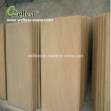 Yellow Wood Sandstone Tile for Wall and Flooring