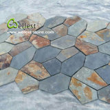 Exterior Natural Stone Pavement Rustic Slate Flagstone (S015 rustic slate)