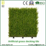 Outdoor Garden Floor Tile Interlocking Artificial Grass Deck Tile From China