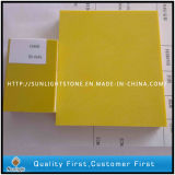 Pure Color Yellow Artificial Quartz Stone for Kitchen Top