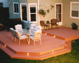 House Lawn Platform Wood Plastic (WPC) Deck Floor