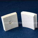 Manufacturer Wear Resistant Curved Alumina Ceramic Tile for Trench