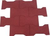 Outdoor /Recycle Rubber Tile, Anti-Fatigue Mat, Interlocking Floor Tiles