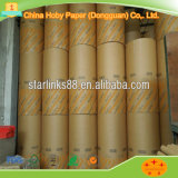Brown and White Kraft Paper for Printing and Packaging