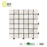 China Factory Wholesale Patio Sidewalk Art Rustic Ivory Color Marble Mosaic Stone Style Selections Floor Tiles