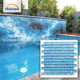 Rectangle Glass Mosaic Pool Tile Prices