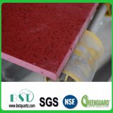 Stellar Red Artificial Quartz Stone Slabs for Sale