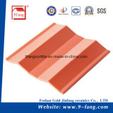 Corrugated Wave Type Clay Roofing Tile Made in China Decoration Roof Tile