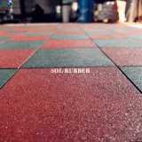 Ce Certificated Rubber Flooring Tile