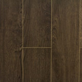 V Groove at Four Side Painted Laminate Flooring Synchronized Natural Wood Vein EN13329