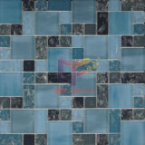Matt Crystal Ice-Cracked Mosaic Tile (CCM186)