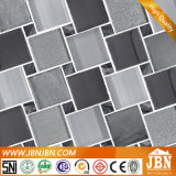 European New Design Wall Decoration Grey Color Glass Mosaic (M855162)