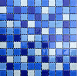 Stock Crystal Bathroom Glass Wall Tile Mosaic Pattern Square 25X25