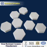 Alumina Ceramic Half Hexagonal Tile Manufacturer Wear Resistant Ceramic Tiles