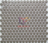 Round Shape Grey Wall Ceramic Decoration Mosaic (CST280)